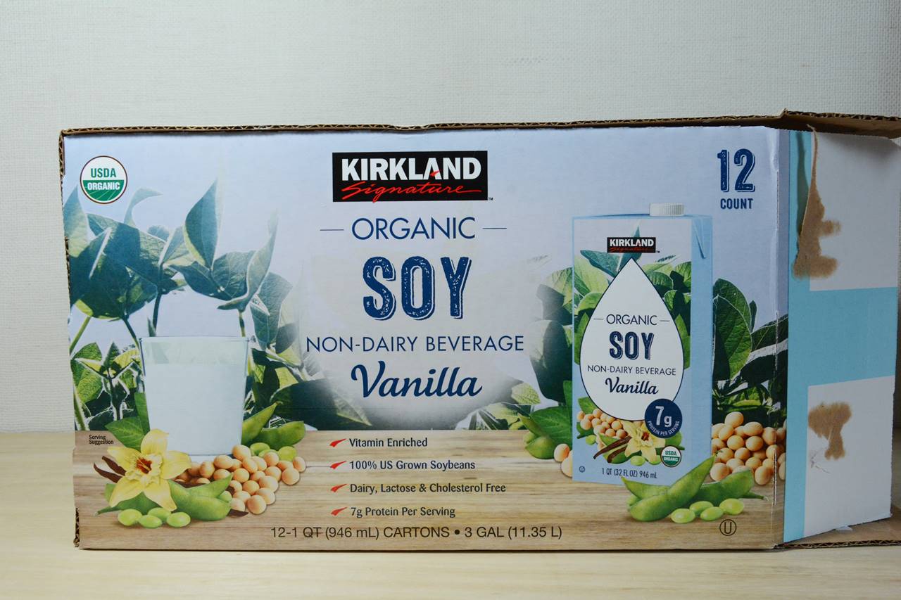 コストコオーガニック豆乳バニラ味 Costco Organic Soy Milk Vanilla Flavor Japan